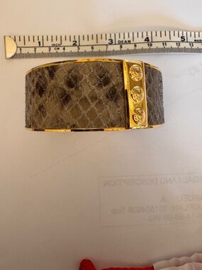 Coach bangle bracelet and bag